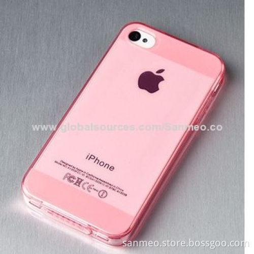 TPU Case for iPhone, Ultra-thin Perfect Fit, High-permeability/High-toughness, Strong Elasticity